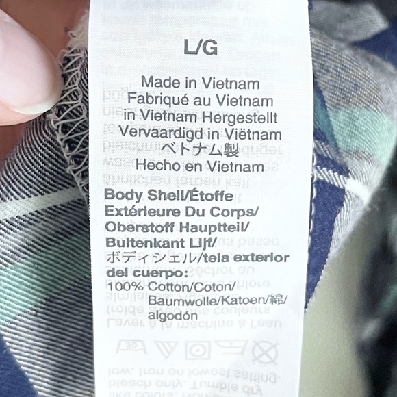 J. Crew Bundle: Plaid Long Sleeve Button Down & Linen Tie Front Cream To… - Picture 5 of 15